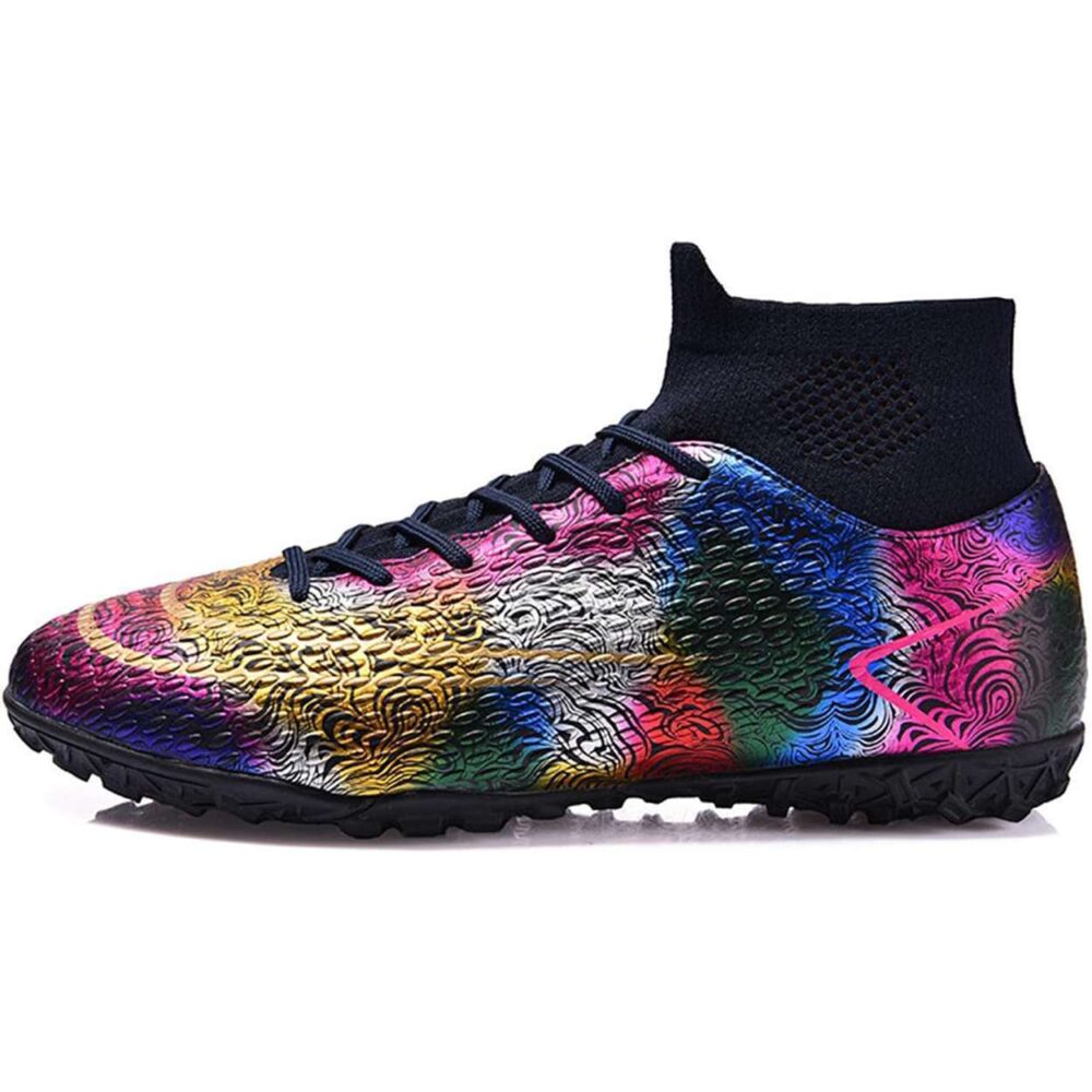 High Ankle Futsal Shoes For Men Multicolor