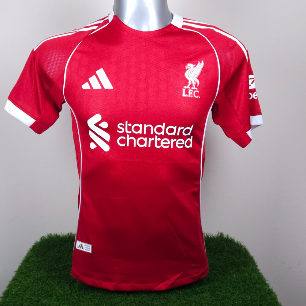 Liverpool 25/26 Home Jersey – Player’s Grade Edition